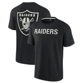 Las Vegas Raiders Unisex Elements Super Soft Short Sleeve T-Shirt Black | Fanatics