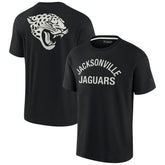 Jacksonville Jaguars Unisex Elements Super Soft Short Sleeve T-Shirt Black | Fanatics