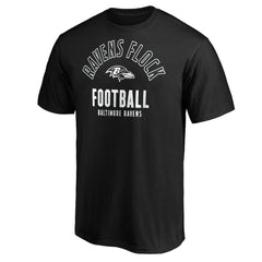Baltimore Ravens Nickname Arc T-Shirt Black | NFL