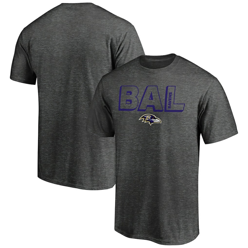 Baltimore Ravens Must Win T-Shirt Charcoal | NFL