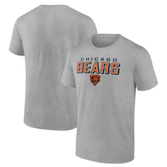 Chicago Bears Swagger T-Shirt Heather Gray | NFL