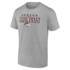 Denver Broncos Swagger T-Shirt Heather Gray | NFL
