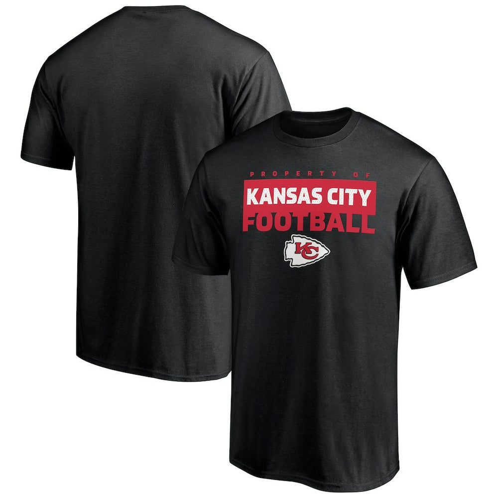 Kansas City Chiefs Gain Ground T-Shirt Black | NFL