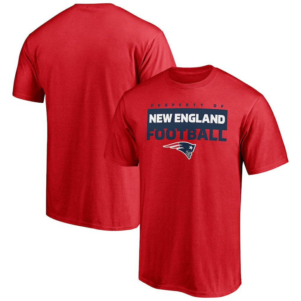 New England Patriots Gain Ground T-Shirt Red | NFL