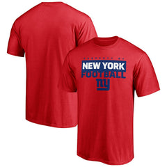 New York Giants Gain Ground T-Shirt Red | NFL