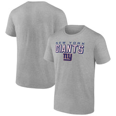New York Giants Swagger T-Shirt Heather Gray | NFL