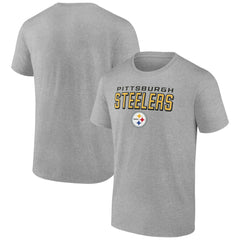 Pittsburgh Steelers Swagger T-Shirt Heather Gray | NFL