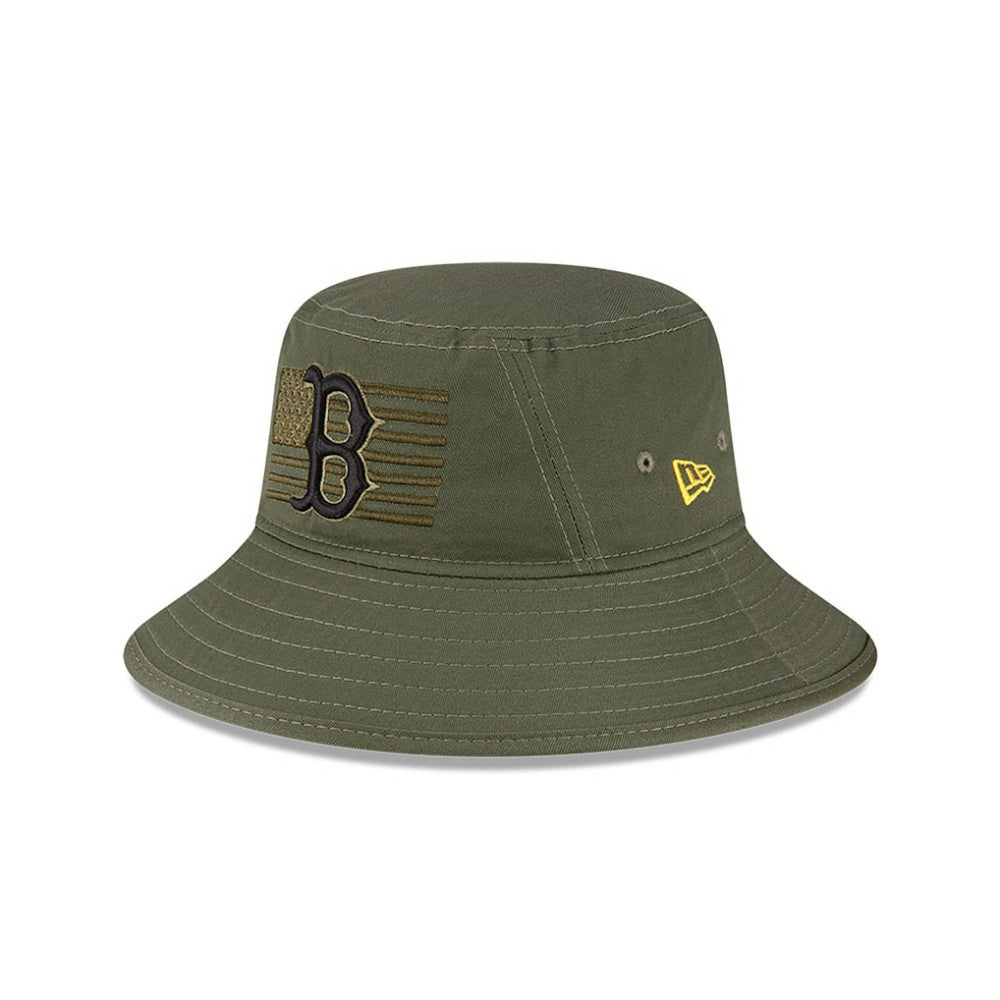 Boston Red Sox New Era 2023 Armed Forces Day Bucket Hat - MLB