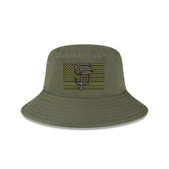 San Francisco Giants New Era 2023 Armed Forces Day Bucket Hat - MLB