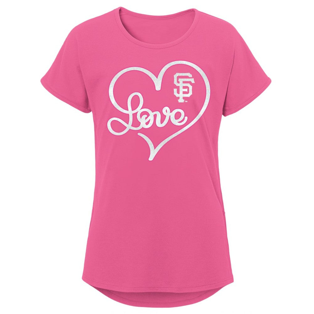 San Francisco Giants Girls Youth Lovely T-Shirt - MLB