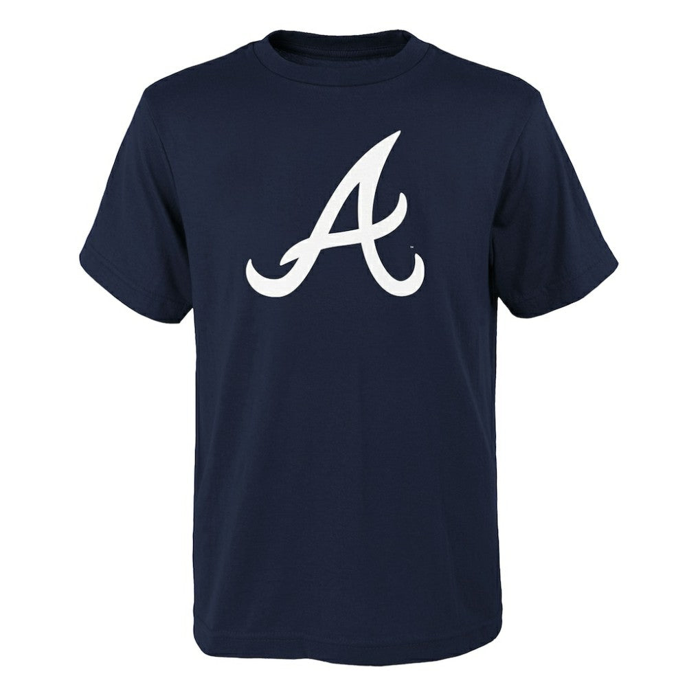 Atlanta Braves Youth Logo Primary Team T-Shirt - MLB