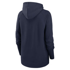 Tennessee Titans Women's Asymmetrical Raglan Full-Zip Hoodie Navy | Nike for Sale