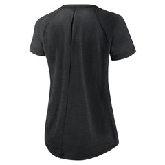 New Orleans Saints Women's Back Slit Lightweight Fashion T-Shirt White/Heather Scarlet | Nike for Sale