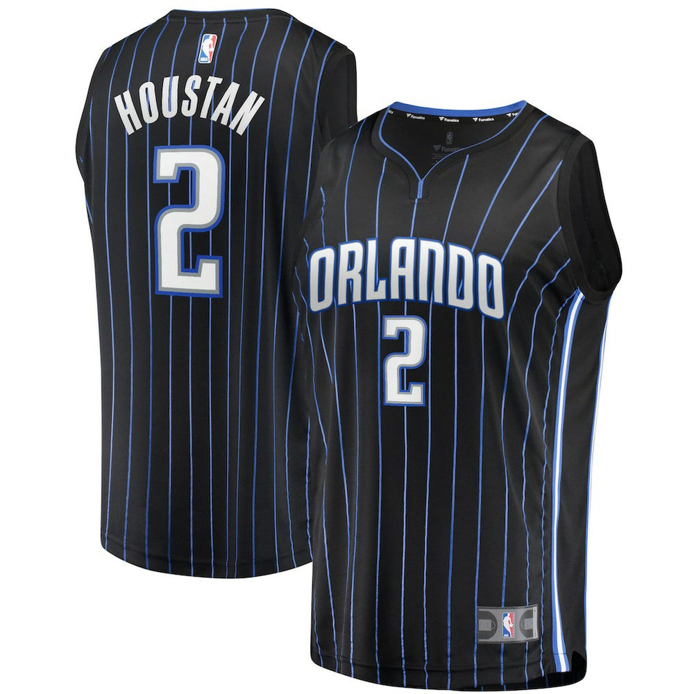 Caleb Houstan Orlando Magic Fast Break Replica Jersey Icon Edition Black - NBA