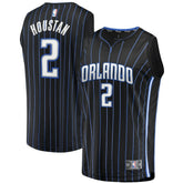 Caleb Houstan Orlando Magic Fast Break Replica Jersey Icon Edition Black - NBA