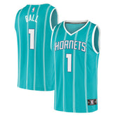 LaMelo Ball Charlotte Hornets Fast Break Replica Jersey Icon Edition Teal - NBA