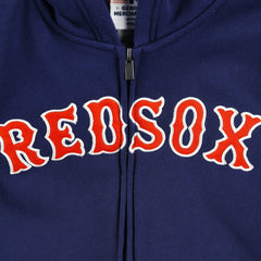 Boston Red Sox Youth Wordmark Full-Zip Fleece Hoodie - MLB