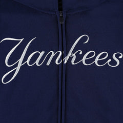 New York Yankees Youth Wordmark Full-Zip Fleece Hoodie - MLB