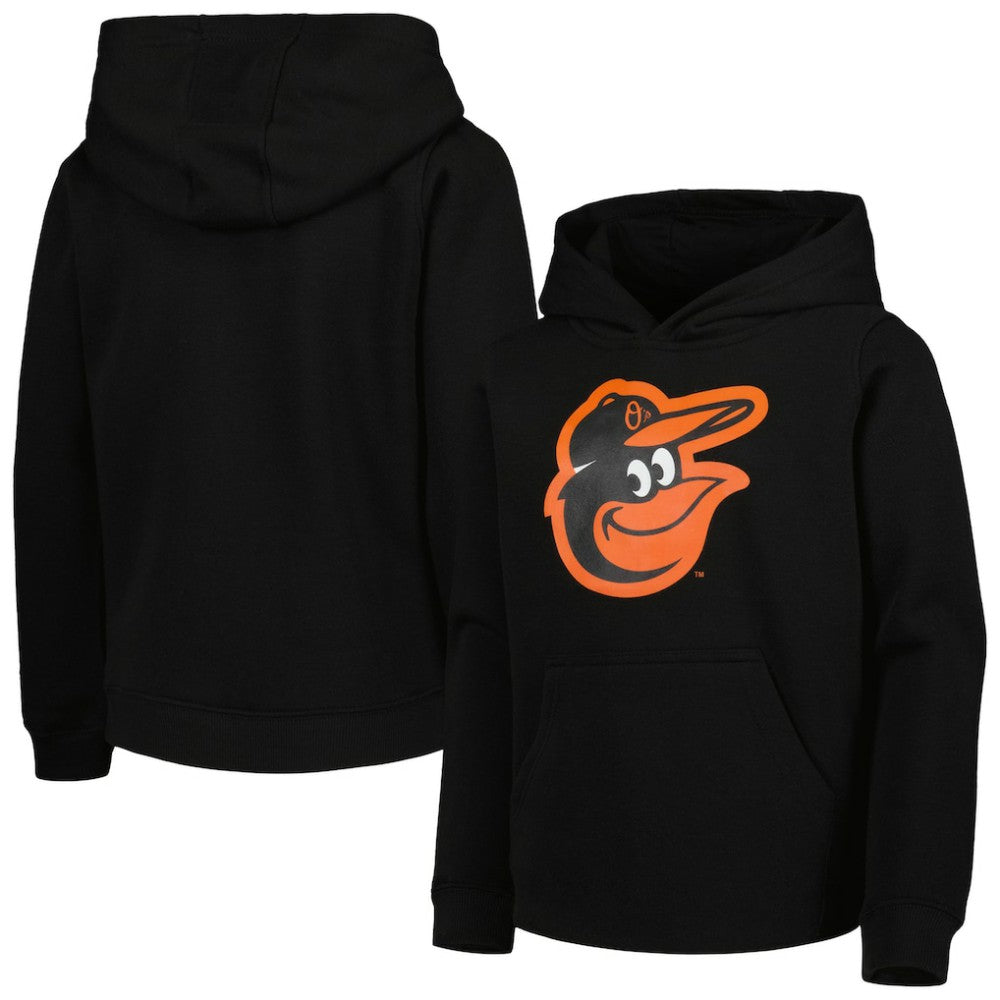 Baltimore Orioles Youth Team Primary Logo Pullover Hoodie - MLB
