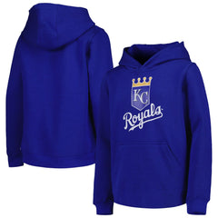 Kansas City Royals Youth Team Primary Logo Pullover Hoodie - MLB