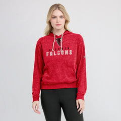 Atlanta Falcons Women's Rewind Gym Vintage Lightweight Pullover Hoodie Red | Nike for Sale