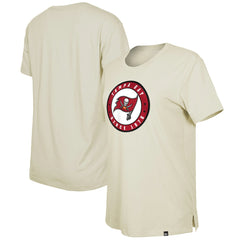 Tampa Bay Buccaneers New Era Women's 2023 NFL Draft T-Shirt Cream | NFL