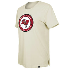 Tampa Bay Buccaneers New Era Women's 2023 NFL Draft T-Shirt Cream | NFL