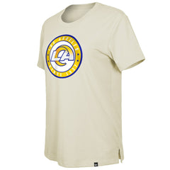 Los Angeles Rams New Era Women's 2023 NFL Draft T-Shirt Cream | NFL