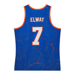 John Elway Denver Broncos 1994 Player Burst Tank Top Royal | Mitchell & Ness