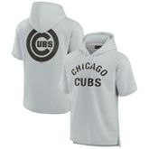 Chicago Cubs Fanatics Unisex Elements Super Soft Fleece Short Sleeve Pullover Hoodie - MLB