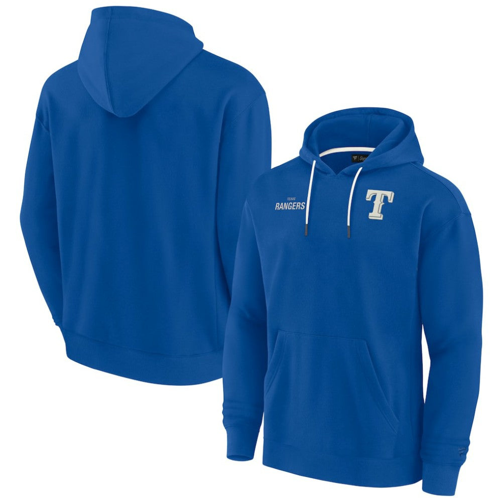 Texas Rangers Fanatics Unisex Elements Super Soft Fleece Pullover Hoodie - MLB