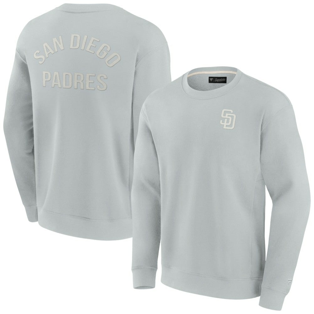 San Diego Padres Fanatics Unisex Super Soft Pullover Crew Sweatshirt - MLB