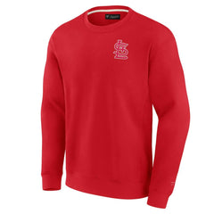 St. Louis Cardinals Fanatics Unisex Super Soft Pullover Crew Sweatshirt - MLB