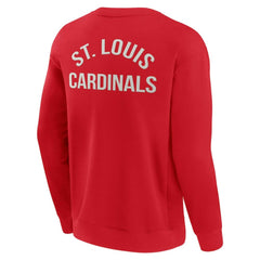 St. Louis Cardinals Fanatics Unisex Super Soft Pullover Crew Sweatshirt - MLB