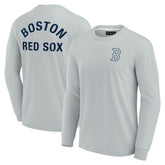 Boston Red Sox Fanatics Unisex Elements Super Soft Long Sleeve T-Shirt - MLB