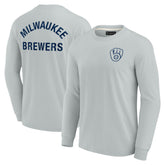 Milwaukee Brewers Fanatics Unisex Elements Super Soft Long Sleeve T-Shirt - MLB