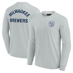 Milwaukee Brewers Fanatics Unisex Elements Super Soft Long Sleeve T-Shirt - MLB