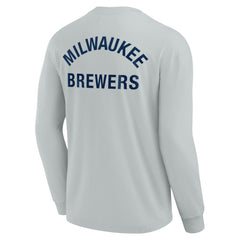 Milwaukee Brewers Fanatics Unisex Elements Super Soft Long Sleeve T-Shirt - MLB