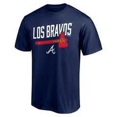 Atlanta Braves Long Ball Los Bravos T-Shirt - MLB
