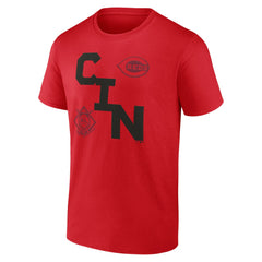 Cincinnati Reds Record Shattered T-Shirt - MLB