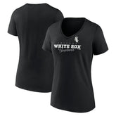 Chicago White Sox Women's Back In Business V-Neck T-Shirt - MLB
