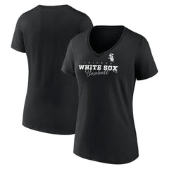 Chicago White Sox Women's Back In Business V-Neck T-Shirt - MLB