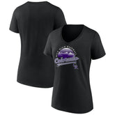 Colorado Rockies Women's One Champion V-Neck T-Shirt - MLB