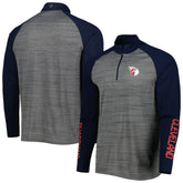 Cleveland Guardians Levelwear Vandal Raglan Quarter-Zip Top - MLB