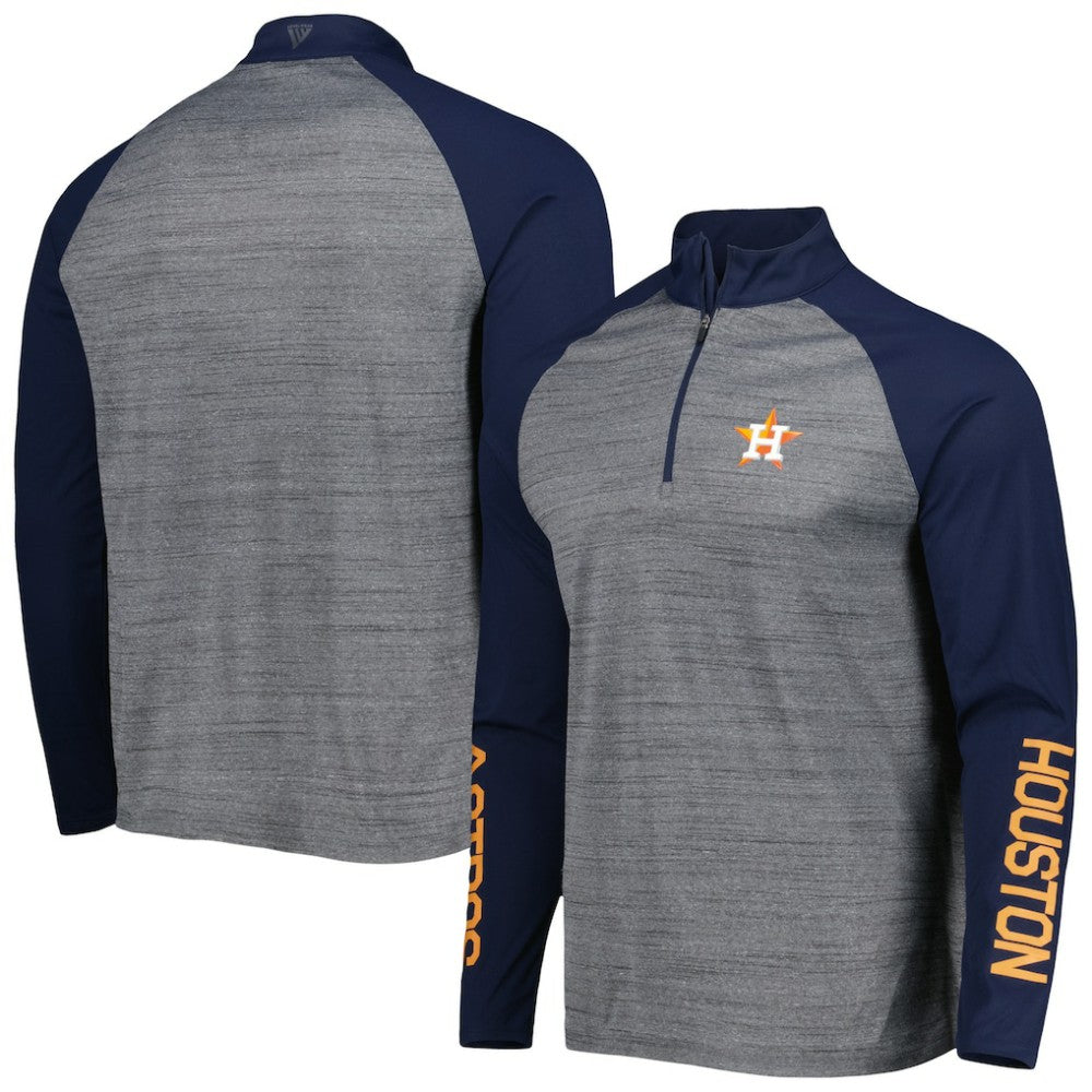 Houston Astros Levelwear Vandal Raglan Quarter-Zip Top - MLB