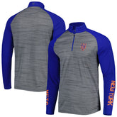 New York Mets Levelwear Vandal Raglan Quarter-Zip Top - MLB