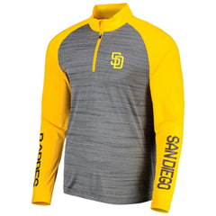 San Diego Padres Levelwear Vandal Raglan Quarter-Zip Top - MLB
