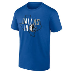Dallas Mavericks Core Hometown Launch T-Shirt Blue - NBA