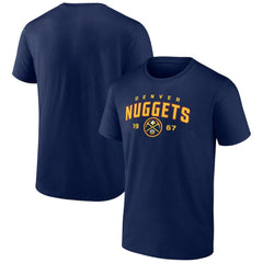 Denver Nuggets Rebel Logo T-Shirt Navy - NBA