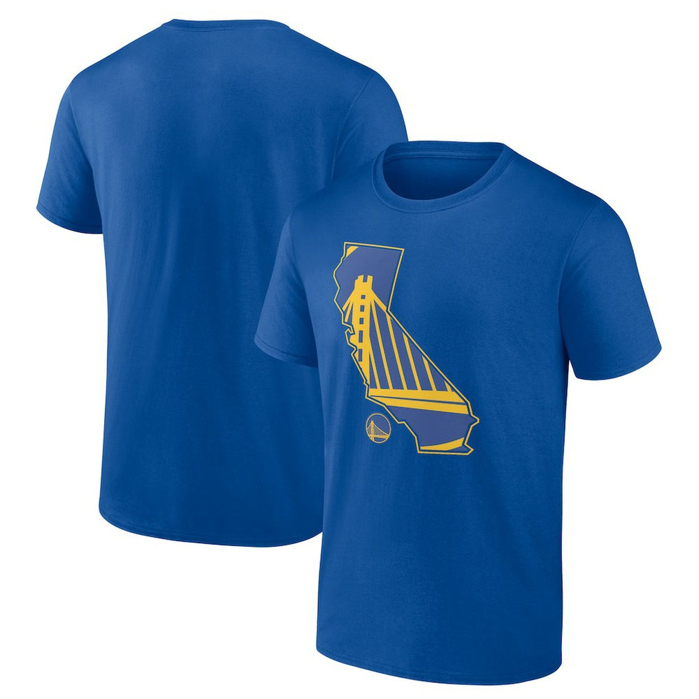 Golden State Warriors Core Hometown Launch T-Shirt Royal - NBA